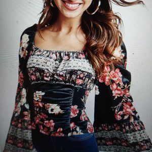 Venus Velvet SmockTop